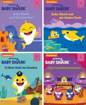Baby Shark - Nr.1-4 (24 Expl. (4 Titel))