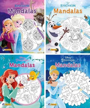 Disney Mandalas - Nr.1-4 (24 Expl. (4 Titel))
