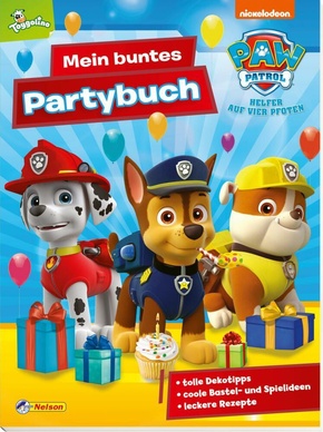 PAW Patrol Mitmachbuch: Mein buntes Partybuch