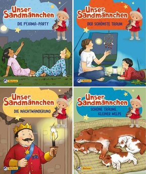 Unser Sandmännchen: Gute-Nacht-Geschichten, 4 Hefte - Nr.5-8