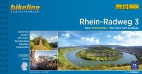 Rhein-Radweg, Mittelrheintal Von Mainz nach Duisburg