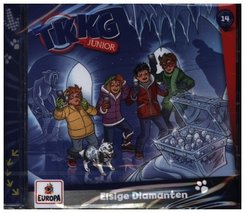 TKKG Junior - 014/Eisige Diamanten, 1 Audio-CD - Tl.14