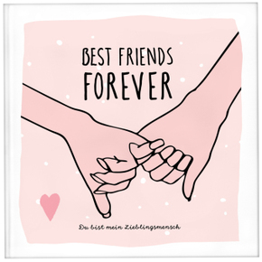 Best Friends Forever - das Erinnerungsalbum für die beste Freundin zum Ausfüllen | Freundebuch für Mädchen und Erwachsen