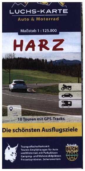 Luchskarte Harz Auto & Motorrad