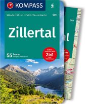 KOMPASS Wanderführer Zillertal, 55 Touren