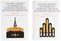Georg Dehio: Dehio - Handbuch der deutschen Kunstdenkmäler: [Set Dehio - Handbuch der deutschen Kunstdenkmäler / Hessen Bd. 1+ 2], 2 Teile - Bd.1+2