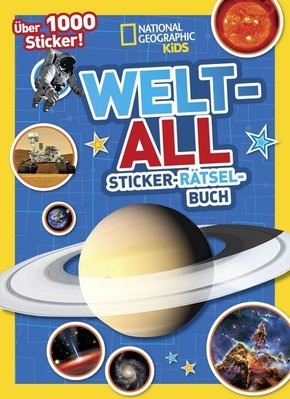National Geographic Kids: Weltall Sticker-Rätsel-Buch