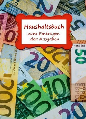 Haushaltsbuch zum Eintragen der Ausgaben