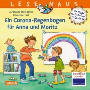 Ein Corona Regenbogen für Anna und Moritz