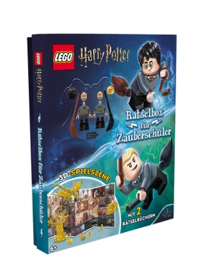 LEGO Harry Potter - Rätselbox für Zauberschüler, mit Minifiguren Harry Potter und Draco Malfoy