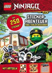 LEGO Ninjago - Stickerabenteuer. Coole Ninja-Missionen