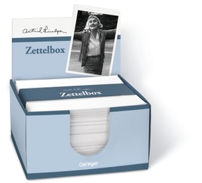 Zettelbox (500 Blatt in Aufbewahrungsbox)