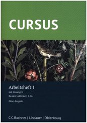 Cursus - Neue Ausgabe: Cursus - Neue Ausgabe Arbeitsheft 1 mit Lösungen