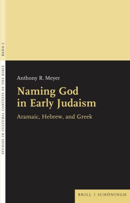 Naming God in Early Judaism