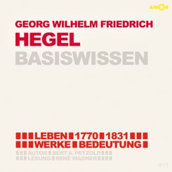 Friedrich Hegel - Basiswissen, Audio-CD