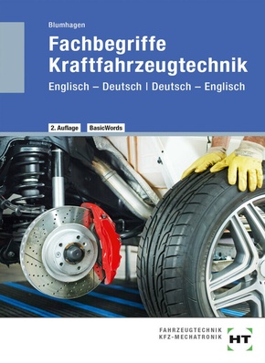 eBook inside: Buch und eBook Fachbegriffe Kraftfahrzeugtechnik, m. 1 Buch, m. 1 Online-Zugang
