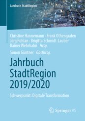 Jahrbuch StadtRegion 2019/2020. Schwerpunkt: Digitale Transformation