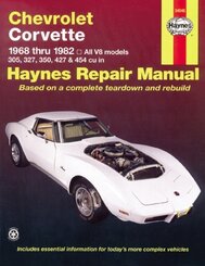 Chevrolet Corvette (1968-1982) All V8 models