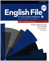 English File: Pre-Intermediate: Student's Book/Workbook Multi-Pack A