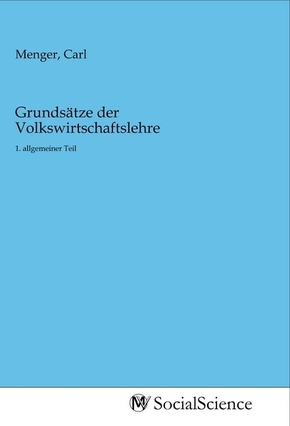 Grundsätze der Volkswirtschaftslehre