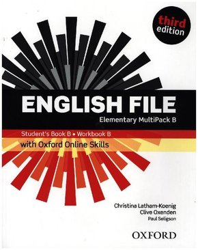 English File: English File: Elementary: Student's Book/Workbook MultiPack B with Oxford Online Skills
