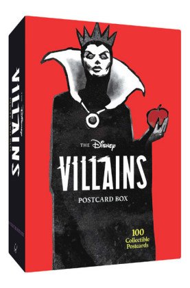 The Disney Villains Postcard Box