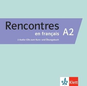 Rencontres en français A2, 2 Audio-CDs