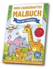 Mein zauberhaftes Malbuch - Welt der Tierkinder