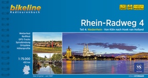 Rhein-Radweg: Rhein-Radweg, Niederrhein, Von Köln nach Hoek van Holland