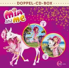 Mia and me-Doppel-Box-Folgen 1+2-Hörspiele, 2 Audio-CD