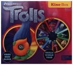 Trolls Kino-Box-Hörspiele zu Kinofilm 1+2, 2 Audio-CD