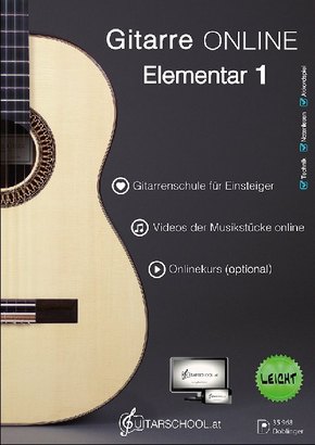 Gitarre Online Elementar - Bd.1