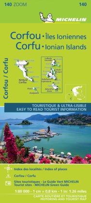 Michelin Korfu und Ionische Inseln