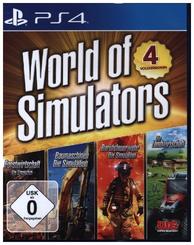 World of Simulators, 1 PS4-Blu-ray-Disc