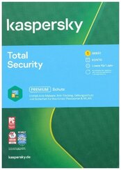 Kaspersky Total Security 1 Gerät, Code in a Box