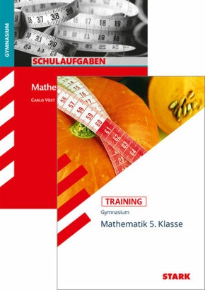 Mathematik Gymnasium 5. Klasse Bayern - Training + Schulaufgaben, 2 Bde.
