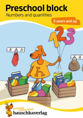 Preschool Activity Book for 5 Years - Boys and Girls - Numbers and quantities