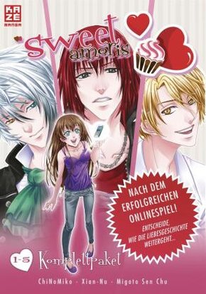 Manga Sammlung: Sweet Amoris - Komplettpaket (5 Bücher)