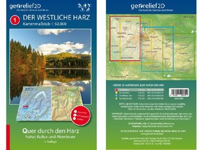 Wanderkarte Der Westliche Harz 1:50.000