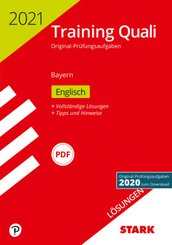Training Quali Mittelschule 2021 - Englisch 9. Klasse - Bayern, Lösungen