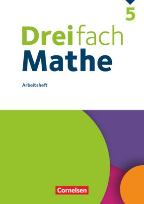 Dreifach Mathe - Ausgabe 2021 - 5. Schuljahr Arbeitsheft mit Lösungen