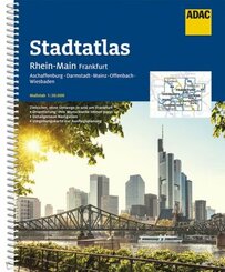 ADAC Stadtatlas Rhein-Main, Frankfurt 1:20.000