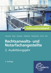 Rechtsanwalts- und Notarfachangestellte, 2. Ausbildungsjahr, Informationsband