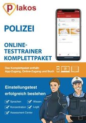 Polizei Einstellungstest Vorbereitung, Online-Testtrainer Komplettpaket