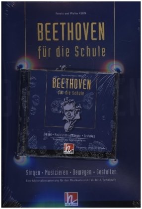 Beethoven für die Schule - Buch und Audio-CDs + App, 2 Teile