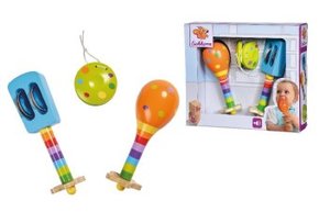 Eichhorn Musik Set mit Maracas