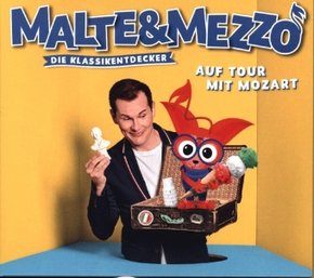 Malte & Mezzo - Mozart, 1 Audio-CD
