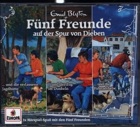Fünf Freunde - 3er-Box-auf der Spur von Dieben. Box.36, 3 Audio-CD, 3 Audio-CD