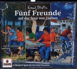 Fünf Freunde - 3er-Box-auf der Spur von Dieben. Box.36, 3 Audio-CD, 3 Audio-CD