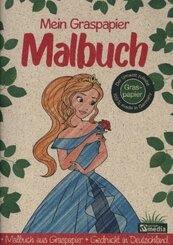 Malbuch Graspapier - Prinzessin